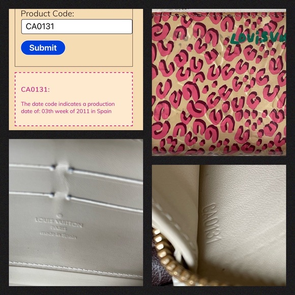 Louis Vuitton Stephen Sprouse Blanc Corail Vernis Leopard Zippy Limited Edition - Picture 14 of 15